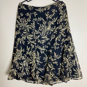 Paisley pattern cimmaron skirt